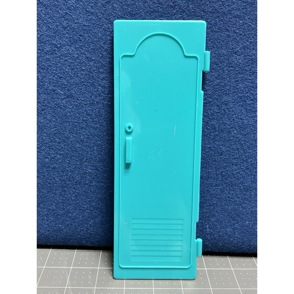 Replacement Door ONLY Barbie Mattel Arco House Furniture Blue School Locker 1991